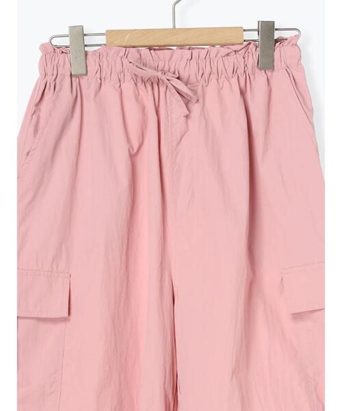 ehka sopo（エヘカソポ）の「ナイロンカーゴパンツ（カーゴパンツ・レディース・カーキ/ピンク/ブラック・F）」の15枚目の写真