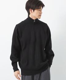 green label relaxing | Morley スムース ハーフジップ ニット -ウォッシャブル-(ニット/セーター)