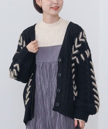 BEAMS HEART | BEAMS HEART / ハンドステッチ ケーブル カーディガン(カーディガン/ボレロ)