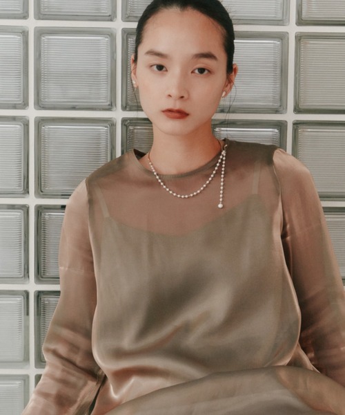 kaene ラメシャンブレードレス kaene（カエン）の「Kaene/ラメシャンブレードレス（ワンピース