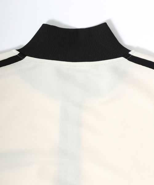 Salong hameu（サロン ハミュー）の「ワンポイントロゴ刺繍 サイドラインジャージ トラックジャケット レディース（ジャージ・レディース・グレー/アイボリー/ブラック・M/L）」の10枚目の写真