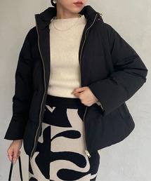 フード付き2WAYシームレスダウン