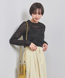 UNITED ARROWS | グリッターラメ ジャージー カットソー(Tシャツ/カットソー)