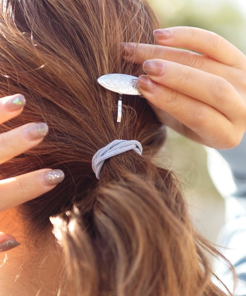 Kahiko(カヒコ)の「【Kahiko】サーフヘアカフ&ヘアゴムセット(ヘアゴム・レディース・ゴールド/シルバー・FREE)」の1枚目の写真
