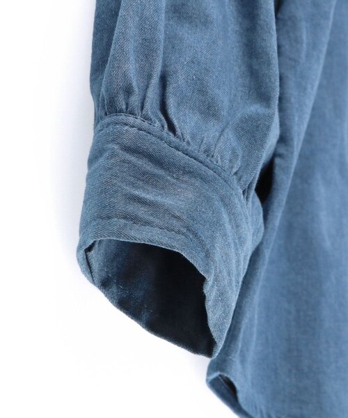 EDWIN（エドウィン）の「【Ou? by EDWIN】セーラーカラー長袖ブラウス（シャツ/ブラウス・キッズ・オフホワイト/ブルー・110/150/140/120/130/100）」の17枚目の写真