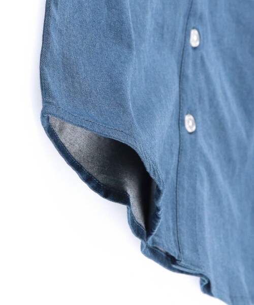 EDWIN（エドウィン）の「【Ou? by EDWIN】セーラーカラー長袖ブラウス（シャツ/ブラウス・キッズ・オフホワイト/ブルー・110/150/140/120/130/100）」の18枚目の写真