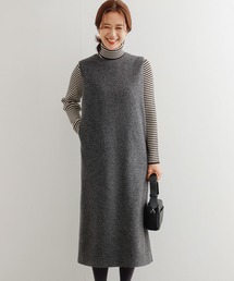 URBAN RESEARCH DOORS | ウール混カットジャンパースカート(ワンピース)
