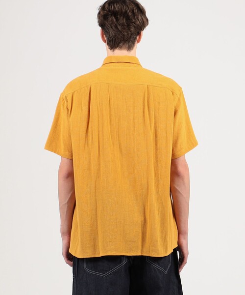 MONITALY(モニタリー)の「MONITALY 50's MILANO SHIRT ショートスリーブシャツ(シャツ/ブラウス・メンズ・イエロー・M/S)」の5枚目の写真