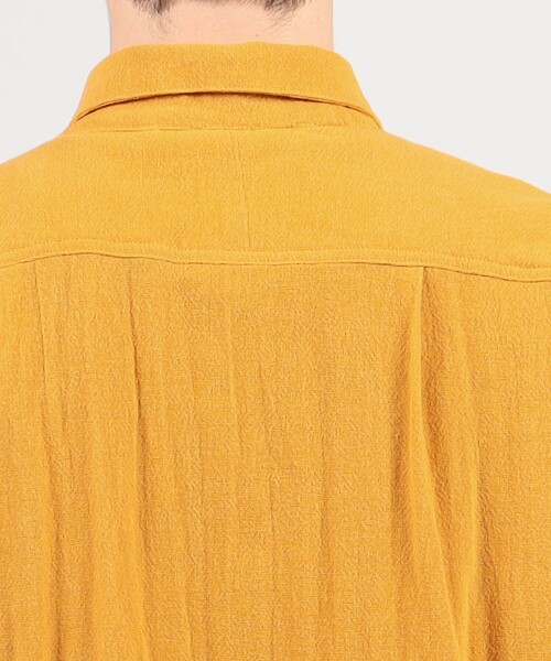 MONITALY(モニタリー)の「MONITALY 50's MILANO SHIRT ショートスリーブシャツ(シャツ/ブラウス・メンズ・イエロー・M/S)」の7枚目の写真
