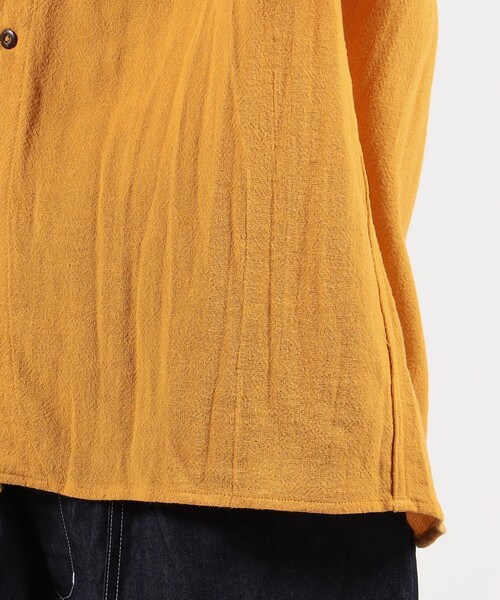MONITALY(モニタリー)の「MONITALY 50's MILANO SHIRT ショートスリーブシャツ(シャツ/ブラウス・メンズ・イエロー・M/S)」の9枚目の写真