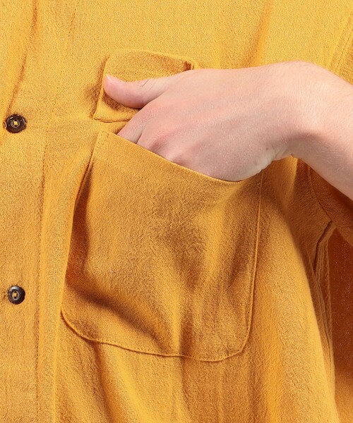 MONITALY(モニタリー)の「MONITALY 50's MILANO SHIRT ショートスリーブシャツ(シャツ/ブラウス・メンズ・イエロー・M/S)」の10枚目の写真