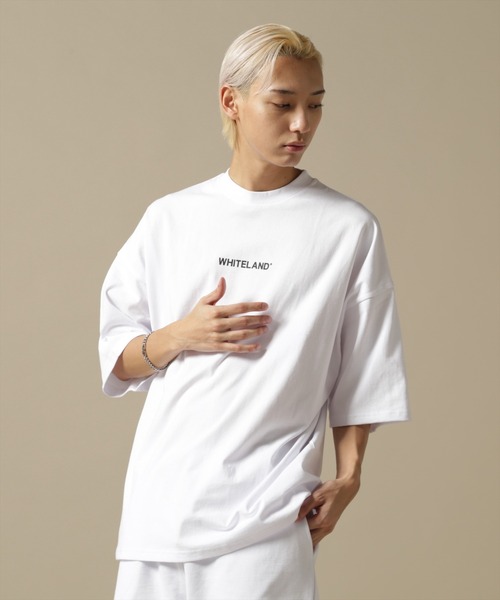 WHITELAND（ホワイトランド）の「【WEB&DEPOT限定】WHITELAND/ホワイトランド/OWL/LOGO SST/半袖Tシャツ（Tシャツ/カットソー・メンズ・ブラック/カーキ/ホワイト・M/L）」の5枚目の写真