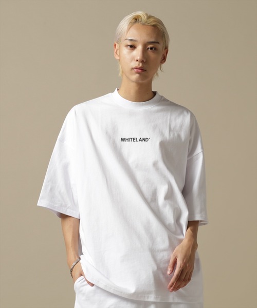WHITELAND（ホワイトランド）の「【WEB&DEPOT限定】WHITELAND/ホワイトランド/OWL/LOGO SST/半袖Tシャツ（Tシャツ/カットソー・メンズ・ブラック/カーキ/ホワイト・M/L）」の4枚目の写真