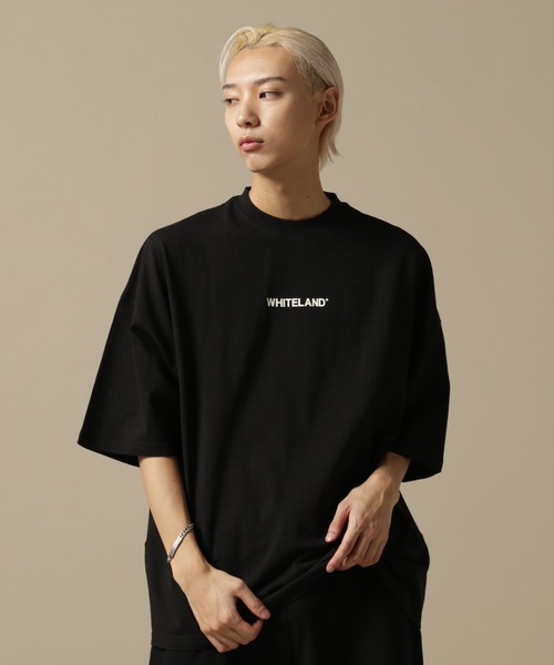 WHITELAND（ホワイトランド）の「【WEB&DEPOT限定】WHITELAND/ホワイトランド/OWL/LOGO SST/半袖Tシャツ（Tシャツ/カットソー・メンズ・ブラック/カーキ/ホワイト・M/L）」の9枚目の写真