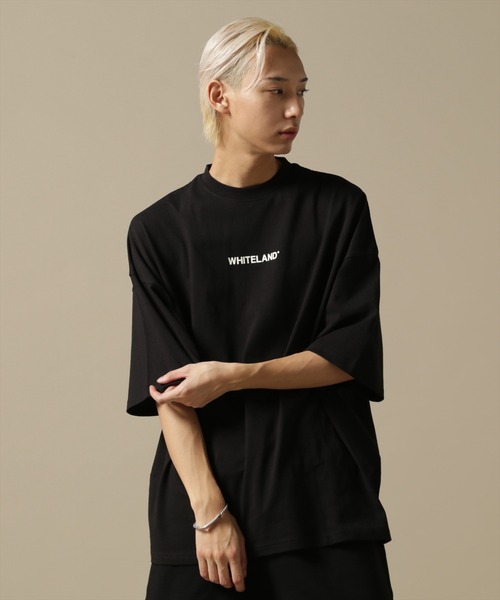 WHITELAND（ホワイトランド）の「【WEB&DEPOT限定】WHITELAND/ホワイトランド/OWL/LOGO SST/半袖Tシャツ（Tシャツ/カットソー・メンズ・ブラック/カーキ/ホワイト・M/L）」の10枚目の写真