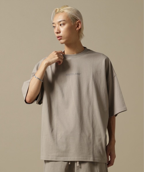 WHITELAND（ホワイトランド）の「【WEB&DEPOT限定】WHITELAND/ホワイトランド/OWL/LOGO SST/半袖Tシャツ（Tシャツ/カットソー・メンズ・ブラック/カーキ/ホワイト・M/L）」の16枚目の写真