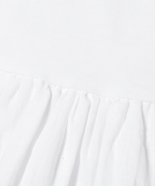 B:MING by BEAMS(ビーミングバイビームス)の「B:MING by BEAMS / ダブルガーゼ ワンピース(100~140cm)(ワンピース・キッズ・ブルー系その他4/ホワイト・140/110/100/130/120)」の10枚目の写真