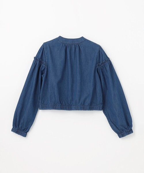 組曲（クミキョク）の「【150-160㎝】デニム アウター（デニムジャケット・キッズ・ネイビー系・160/150）」の7枚目の写真