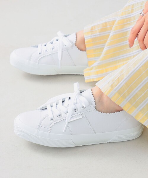 PELLICO（ペリーコ）の「PELLICO × SUPERGA / WHITE 限定