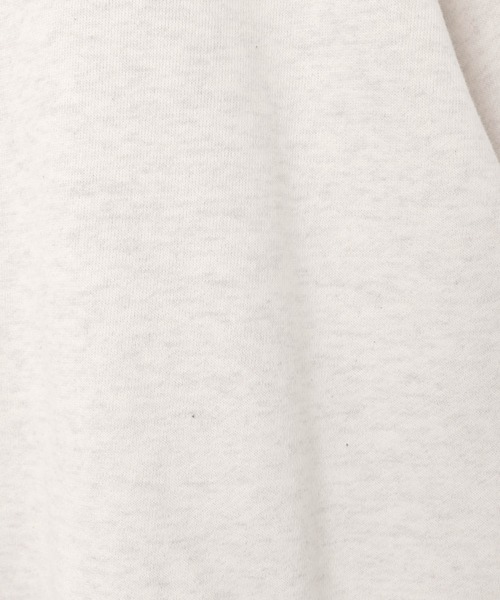 ANME（アンメ）の「ERAReactエンブロイダリーロゴ裏毛スウェットトップス（スウェット・レディース・ネイビー/オートミール/ブラック/アイボリー/チャコールグレー・M/XL/L）」の14枚目の写真