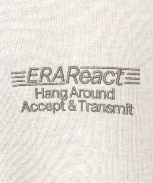 ANME（アンメ）の「ERAReactエンブロイダリーロゴ裏毛スウェットトップス（スウェット・レディース・ネイビー/オートミール/ブラック/アイボリー/チャコールグレー・M/XL/L）」の16枚目の写真