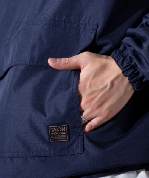 【限定展開】【TAION/タイオン】ミリタリーRipstopリバーシブルアノラックパーカー