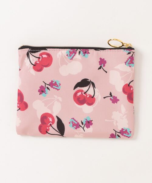 ANNA SUI（アナスイ）の「チェリー柄マルチポーチ（ポーチ・レディース・ベージュ・FREE）」の2枚目の写真