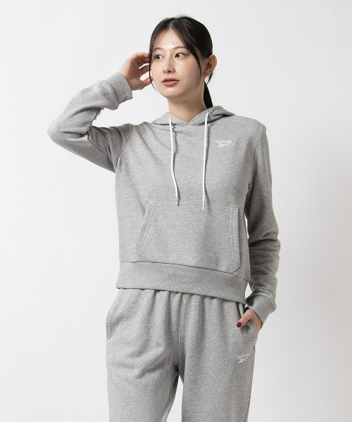 【リーボック公式】フレンチテリー スモールロゴ フーディー / RI SL FRENCH TERRY HOODIE （ブラック） フレンチテリー スモールロゴ フーディー / RI SL FRENCH TERRY
