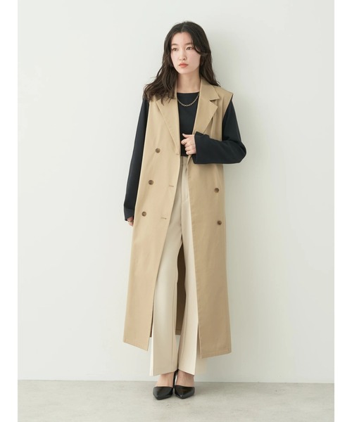 earth music&ecology（アースミュージックアンドエコロジー）の「2WAYネックリブプルオーバー（Tシャツ/カットソー・レディース・ブラック/サックスブルー/オフホワイト/その他9・S/M）」の8枚目の写真