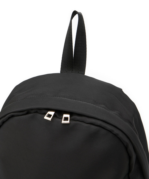 ROPE' PICNIC(ロペピクニック)の「A4対応・撥水加工/リサイクルポリエステルツイルリュック(バックパック/リュック・レディース・ブラック/チャコールグレー/ベージュ/ブルー系その他5/ベージュ系その他・FREE)」の17枚目の写真