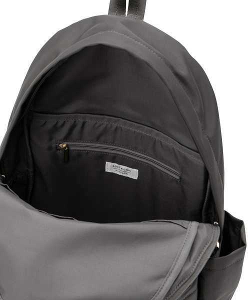 ROPE' PICNIC(ロペピクニック)の「A4対応・撥水加工/リサイクルポリエステルツイルリュック(バックパック/リュック・レディース・ブラック/チャコールグレー/ベージュ/ブルー系その他5/ベージュ系その他・FREE)」の11枚目の写真