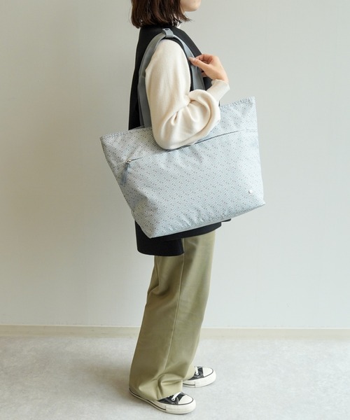 hiromichi nakano(ヒロミチナカノ)の「hiromichi nakano/ヒロミチナカノ フェズリ トートバッグ No.17524(トートバッグ・メンズ・ネイビー/ベージュ/ブラック/ピンク/ブルーグレー/ネイビー系・FREE)」の9枚目の写真