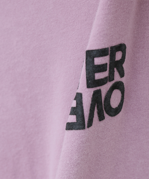 JOURNAL STANDARD（ジャーナルスタンダード）の「【OVER OVER】EASY TANK-RUN THE WORLD PURPLE（タンクトップ・メンズ・パープル・LARGE/MEDIUM）」の4枚目の写真