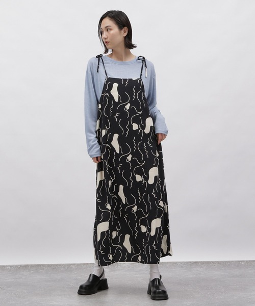 LAKOLE（ラコレ）の「スラブシアー長袖T / 113788（Tシャツ/カットソー・レディース・オフホワイト/チャコールグレー/ブルー・SMALL/MEDIUM）」の18枚目の写真