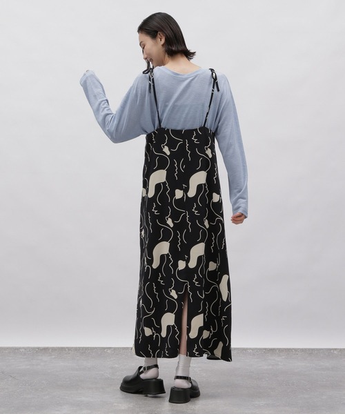 LAKOLE（ラコレ）の「スラブシアー長袖T / 113788（Tシャツ/カットソー・レディース・オフホワイト/チャコールグレー/ブルー・SMALL/MEDIUM）」の20枚目の写真