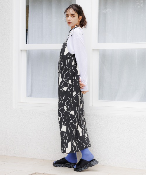 LAKOLE（ラコレ）の「スラブシアー長袖T / 113788（Tシャツ/カットソー・レディース・オフホワイト/チャコールグレー/ブルー・SMALL/MEDIUM）」の6枚目の写真