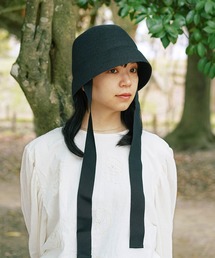 HIGHTIDE（ハイタイド）の「odds RIBBON CONO HAT オッズ リボン付き コノハット ストローハット バケットハット 麦わら帽子（ハット）」