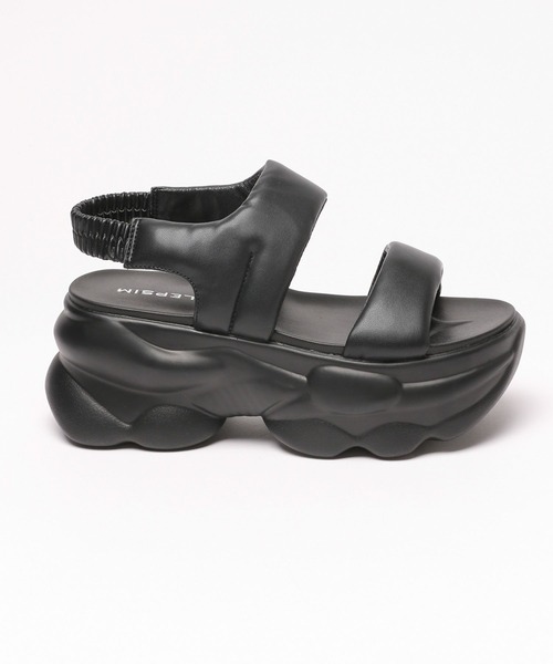 LEPSIM（レプシィム）の「パデットボリュームサンダル　108085（サンダル・レディース・アイボリー/ブラック・LARGE/MEDIUM）」の11枚目の写真