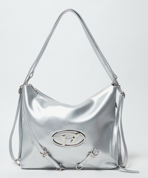 Chick（チック）の「Shoulder bag Backpack 2WAY type / ショルダーバッグ バックパック 2WAYタイプ（ショルダーバッグ・レディース・シルバー/ブラック・FREE）」の16枚目の写真