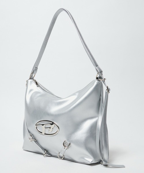 Chick（チック）の「Shoulder bag Backpack 2WAY type / ショルダーバッグ バックパック 2WAYタイプ（ショルダーバッグ・レディース・シルバー/ブラック・FREE）」の18枚目の写真