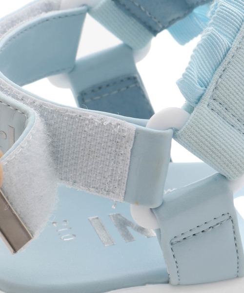 JENNI(ジェニィ)の「フリルガーリースポサン(サンダル・キッズ・アイボリー/ブラック/サックスブルー・20cm/21cm/22cm/23cm/24cm)」の22枚目の写真