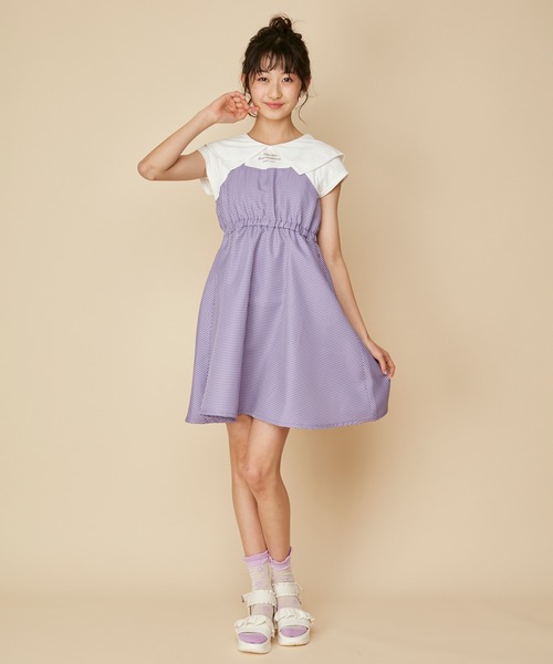 JENNI(ジェニィ)の「フリルガーリースポサン(サンダル・キッズ・アイボリー/ブラック/サックスブルー・20cm/21cm/22cm/23cm/24cm)」の6枚目の写真