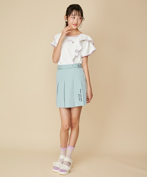 JENNI(ジェニィ)の「フリルガーリースポサン(サンダル・キッズ・アイボリー/ブラック/サックスブルー・20cm/21cm/22cm/23cm/24cm)」の10枚目の写真