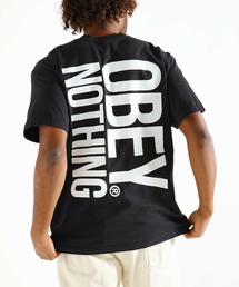 OBEY/オベイ 半袖Tシャツ リラックスシルエット コットン 166913719