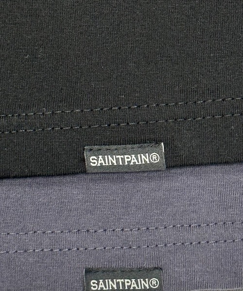 SAINTPAIN(セイントペイン)の「【UNISEX】SAINTPAIN/M.M.C ラインロングスリーブT 2121553(Tシャツ/カットソー・レディース・ブラック/チャコール・MEDIUM/LARGE)」の10枚目の写真