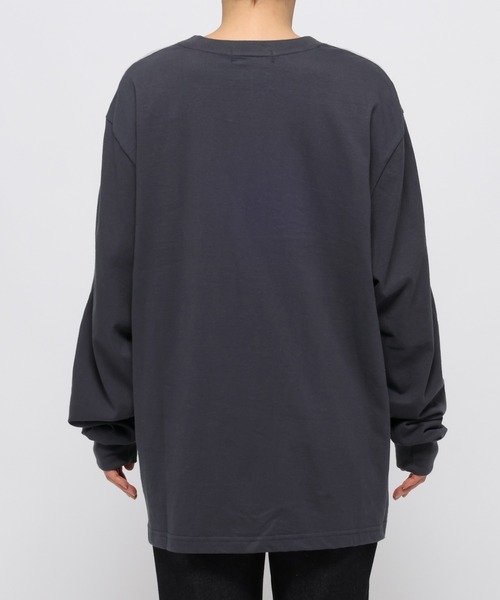 セール】【UNISEX】SAINTPAIN／M.M.C ラインロングスリーブT