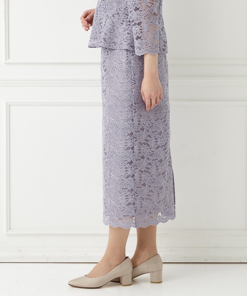 AIMER(エメ)の「【セットアップ対応】レースタイトスカート(スカート・レディース・ネイビー/ラベンダー/モカ・LARGE/MEDIUM)」の13枚目の写真