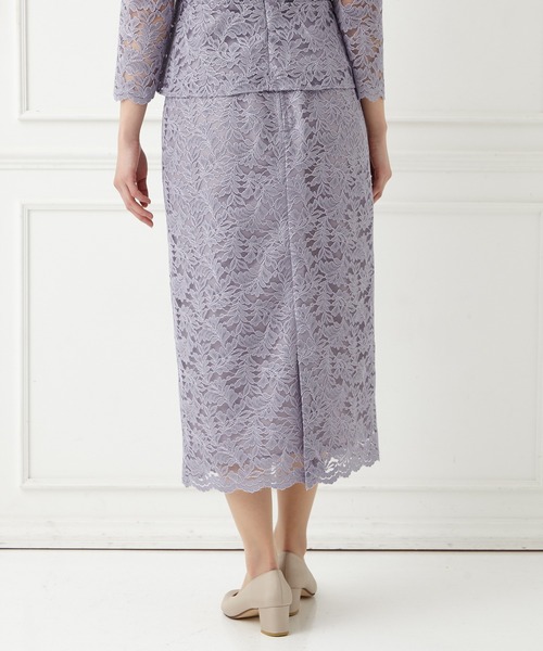 AIMER(エメ)の「【セットアップ対応】レースタイトスカート(スカート・レディース・ネイビー/ラベンダー/モカ・LARGE/MEDIUM)」の14枚目の写真