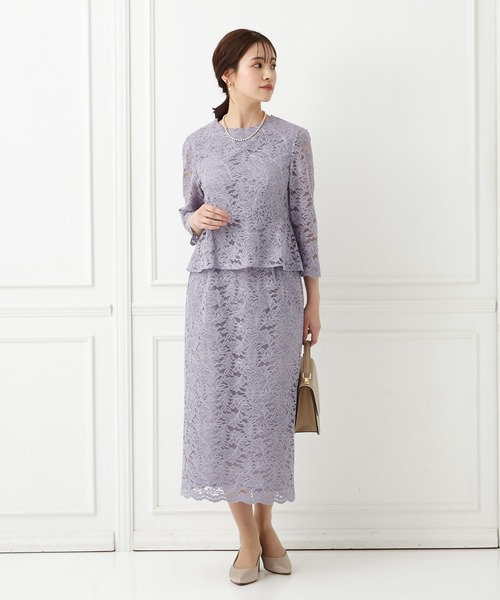 AIMER(エメ)の「【セットアップ対応】レースタイトスカート(スカート・レディース・ネイビー/ラベンダー/モカ・LARGE/MEDIUM)」の16枚目の写真