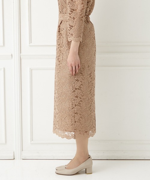 AIMER(エメ)の「【セットアップ対応】レースタイトスカート(スカート・レディース・ネイビー/ラベンダー/モカ・LARGE/MEDIUM)」の5枚目の写真